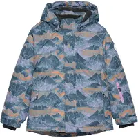 Color Kids Veste de sport bleu cyan / bleu clair / orange pastel