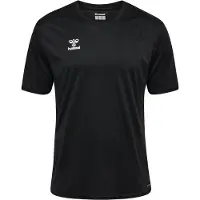 Hummel T-Shirt fonctionnel 'Essential' noir / blanc