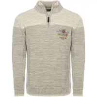 Carisma Pull-over beige / gris / orange / rouge sang
