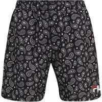 FILA Shorts de bain 'SEOUL AOP' gris / rouge / noir / blanc