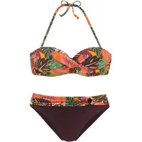 Vivance Bikini chocolat / jaune / vert / orange