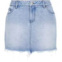Karl kani Jupe bleu clair / marron / blanc
