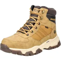 Dockers Bottines à lacets marron / jaune