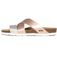 Bayton Mule marron / bronze / noir / argent