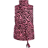 Faina Gilet rose / noir
