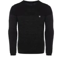Carisma Pull-over gris foncé / noir / blanc