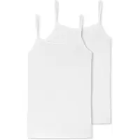 Schiesser Débardeur Schiesser Femme 175993 95/5 White (Lot de 2)-M