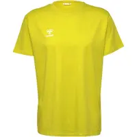 Hummel T-Shirt fonctionnel 'GO 2.0' jaune / blanc