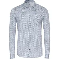 Desoto Chemise bleu clair / bleu foncé / graphite / blanc