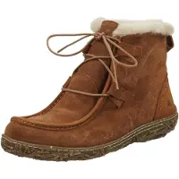 El naturalista Bottines à lacets 'Nido' caramel