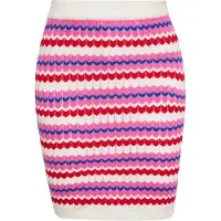 Ebeeza Jupe bleu / rose / rouge / blanc cassé