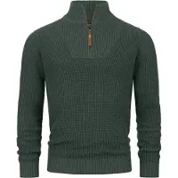 INDICODE JEANS Pull-over 'Yassip' vert foncé