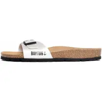 Bayton Mule 'Zephyr ' noir / blanc chiné