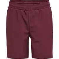 Hummel Pantalon de sport 'Move Grid' gris clair / lie de vin