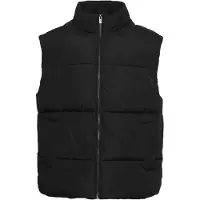 !Solid Gilet 'leo' noir