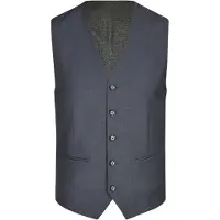 HECHTER PARIS Gilet de costume bleu foncé