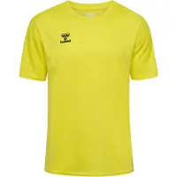 Hummel T-Shirt fonctionnel 'ESSENTIAL' bleu marine / jaune