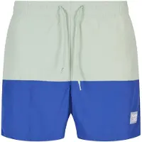 Karl kani Shorts de bain bleu roi / gris / menthe