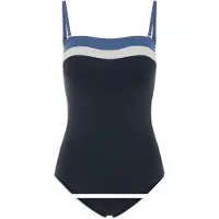 Schiesser Maillot de bain ' Ocean Swim ' bleu foncé