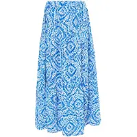 IZIA Jupe bleu / blanc