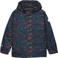 Color Kids Veste de sport 'Coski Aop' gris foncé