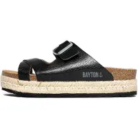 Bayton Mule 'Tenerife' gris / noir