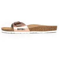 Bayton Mule 'Zephyr' or rose / noir