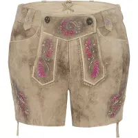 Spieth & Wensky Pantalon folklorique 'Alysa' noisette / rose