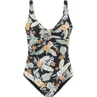 Sunseeker Maillot de bain vert / orange clair / noir / blanc
