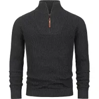 INDICODE JEANS Pull-over 'Yassip' bleu nuit