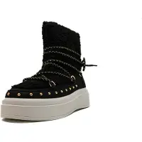 Twin set Après-ski jaune clair / noir