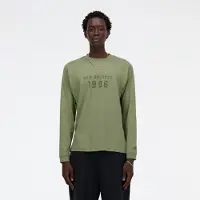 New Balance T-Shirt 'Essentials' vert / vert foncé