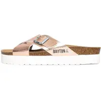 Bayton Mule 'Ajax' or rose / rose / noir