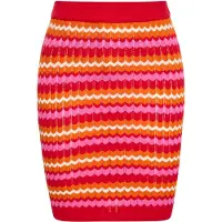Ebeeza Jupe jaune / orange / rouge