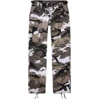 Brandit Pantalon cargo gris foncé / kaki / noir / blanc