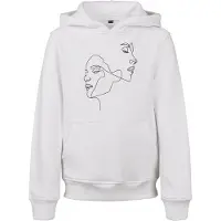 Mister tee Sweat-shirt noir / blanc
