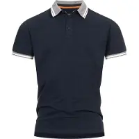 INDICODE JEANS T-Shirt 'Jamie' bleu nuit / blanc