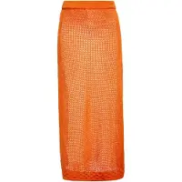 Ebeeza Jupe orange foncé