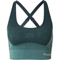 Hummel Haut de sport vert / sapin