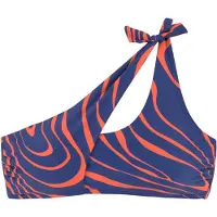 Buffalo Hauts de bikini '' bleu foncé / orange