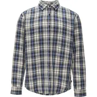 QS Chemise bleu / noir / blanc