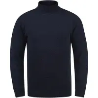 !Solid Pull-over 'Karlos' bleu