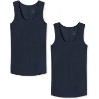 Schiesser Haut 'Personal Fit' bleu nuit