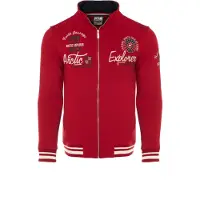 Carisma Veste de survêtement bleu / rouge / blanc