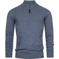INDICODE JEANS Pull-over ' Gore ' bleu / noir