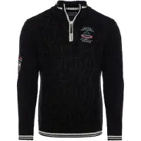 Carisma Pull-over gris / rouge sang / noir / blanc
