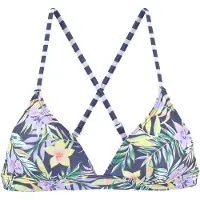 Venice beach Hauts de bikini bleu nuit / jaune / vert / blanc