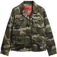 Superdry Veste mi-saison 'Military M65' vert / mélange de couleurs