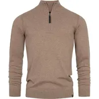 INDICODE JEANS Pull-over ' Gore ' beige / noir