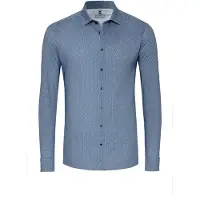 Desoto Chemise bleu / noir